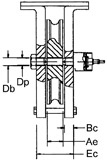 Sheave Pin Layout